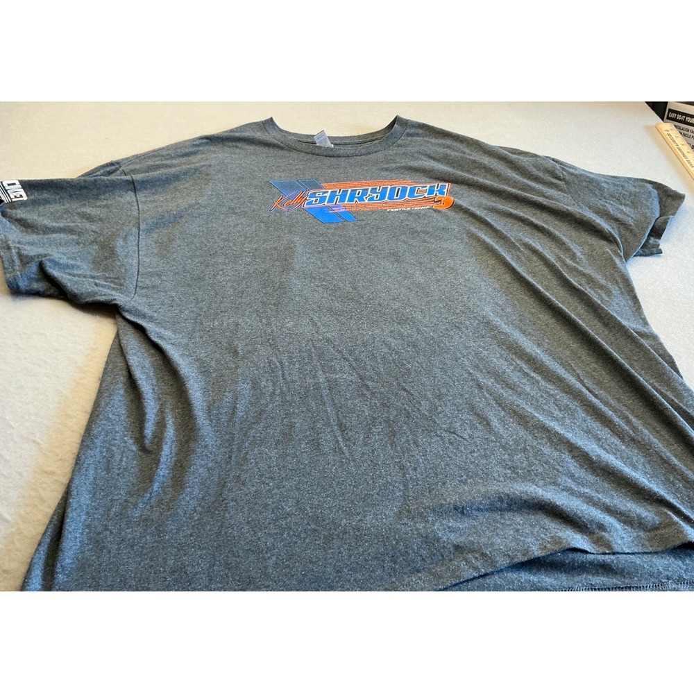 Gildan Kelly Shryock Racing‎ T-Shirt Skyrocket Chassis Graphic Gray 3XL Racing